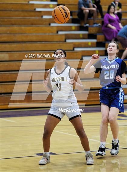 Thumbnail 2 in Foothill vs University (El Toro Thanksgiving Classic) photogallery.