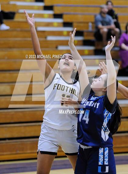 Thumbnail 2 in Foothill vs University (El Toro Thanksgiving Classic) photogallery.