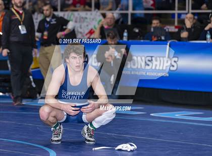 Thumbnail 3 in NYSPHSAA D1 Wrestling Championships (Semifinals 138 -170 lbs) photogallery.