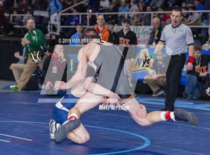 Thumbnail 2 in NYSPHSAA D1 Wrestling Championships (Semifinals 138 -170 lbs) photogallery.