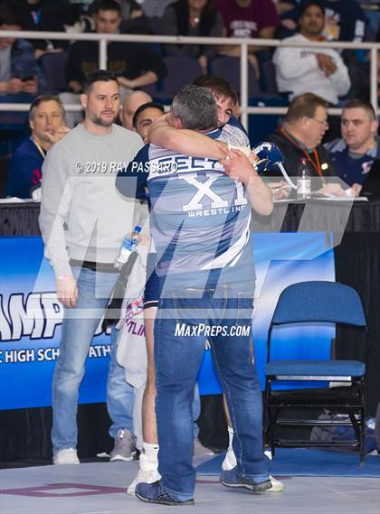 Thumbnail 2 in NYSPHSAA D1 Wrestling Championships (Semifinals 138 -170 lbs) photogallery.