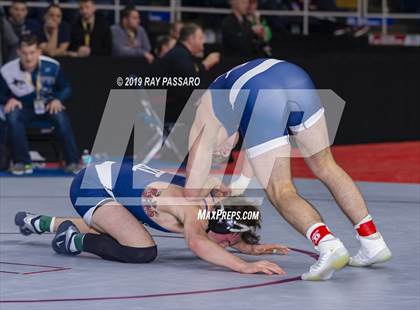 Thumbnail 3 in NYSPHSAA D1 Wrestling Championships (Semifinals 138 -170 lbs) photogallery.