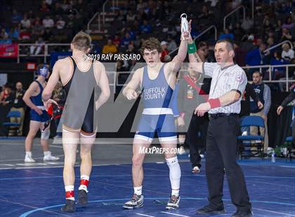 Thumbnail 2 in NYSPHSAA D1 Wrestling Championships (Semifinals 138 -170 lbs) photogallery.