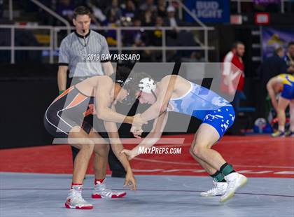 Thumbnail 2 in NYSPHSAA D1 Wrestling Championships (Semifinals 138 -170 lbs) photogallery.