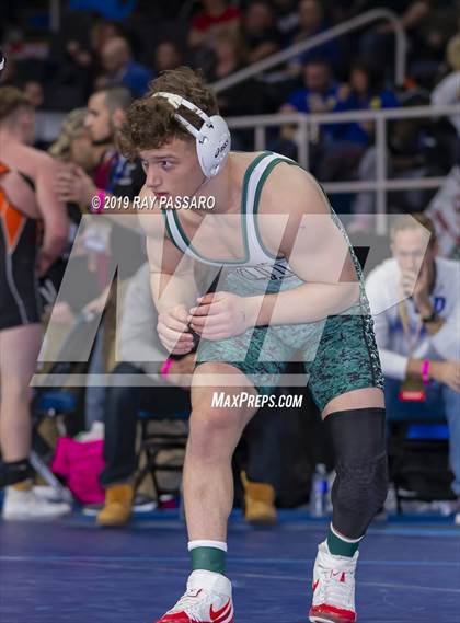 Thumbnail 1 in NYSPHSAA D1 Wrestling Championships (Semifinals 138 -170 lbs) photogallery.
