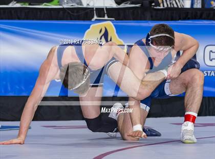 Thumbnail 2 in NYSPHSAA D1 Wrestling Championships (Semifinals 138 -170 lbs) photogallery.