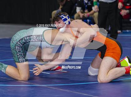 Thumbnail 2 in NYSPHSAA D1 Wrestling Championships (Semifinals 138 -170 lbs) photogallery.