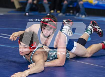 Thumbnail 2 in NYSPHSAA D1 Wrestling Championships (Semifinals 138 -170 lbs) photogallery.