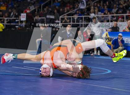 Thumbnail 2 in NYSPHSAA D1 Wrestling Championships (Semifinals 138 -170 lbs) photogallery.