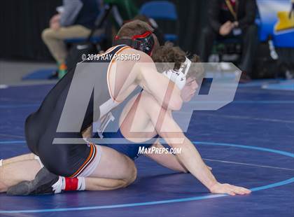 Thumbnail 2 in NYSPHSAA D1 Wrestling Championships (Semifinals 138 -170 lbs) photogallery.