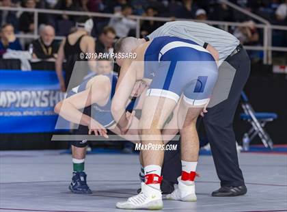 Thumbnail 2 in NYSPHSAA D1 Wrestling Championships (Semifinals 138 -170 lbs) photogallery.