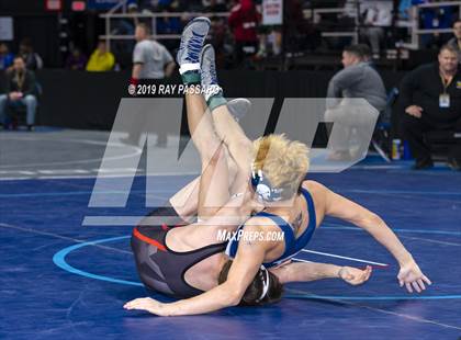 Thumbnail 2 in NYSPHSAA D1 Wrestling Championships (Semifinals 138 -170 lbs) photogallery.