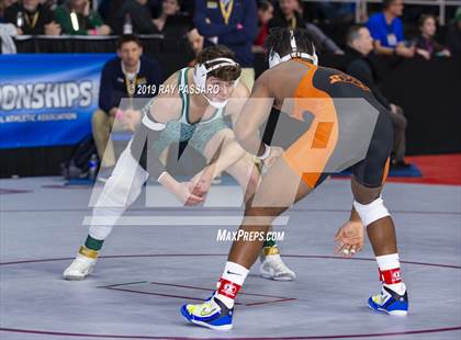 Thumbnail 1 in NYSPHSAA D1 Wrestling Championships (Semifinals 138 -170 lbs) photogallery.