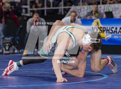 Thumbnail 2 in NYSPHSAA D1 Wrestling Championships (Semifinals 138 -170 lbs) photogallery.