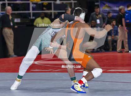 Thumbnail 3 in NYSPHSAA D1 Wrestling Championships (Semifinals 138 -170 lbs) photogallery.