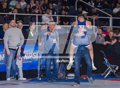 Thumbnail 3 in NYSPHSAA D1 Wrestling Championships (Semifinals 138 -170 lbs) photogallery.
