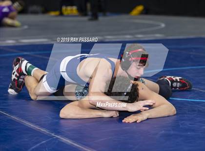 Thumbnail 1 in NYSPHSAA D1 Wrestling Championships (Semifinals 138 -170 lbs) photogallery.