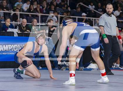 Thumbnail 1 in NYSPHSAA D1 Wrestling Championships (Semifinals 138 -170 lbs) photogallery.