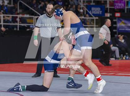 Thumbnail 2 in NYSPHSAA D1 Wrestling Championships (Semifinals 138 -170 lbs) photogallery.