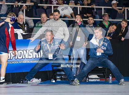 Thumbnail 1 in NYSPHSAA D1 Wrestling Championships (Semifinals 138 -170 lbs) photogallery.