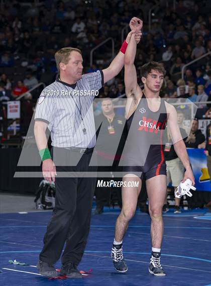 Thumbnail 3 in NYSPHSAA D1 Wrestling Championships (Semifinals 138 -170 lbs) photogallery.