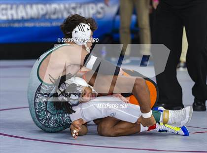 Thumbnail 2 in NYSPHSAA D1 Wrestling Championships (Semifinals 138 -170 lbs) photogallery.