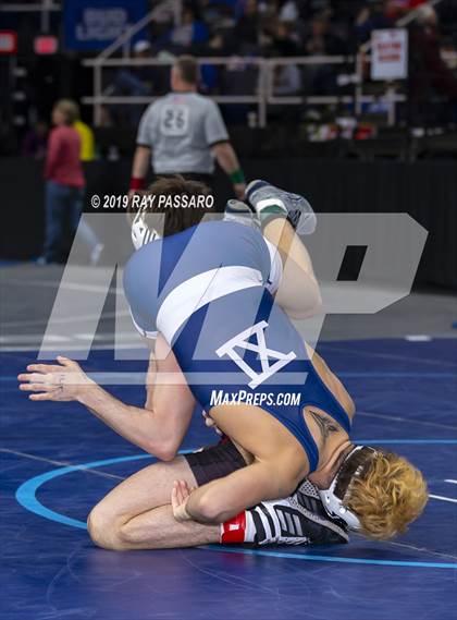 Thumbnail 2 in NYSPHSAA D1 Wrestling Championships (Semifinals 138 -170 lbs) photogallery.