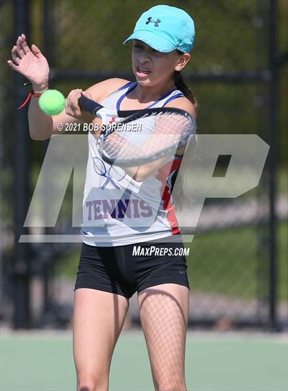 Thumbnail 3 in Suffolk County Girls Tennis Finals photogallery.