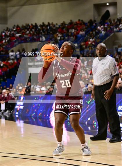 Thumbnail 2 in Magnolia vs. Blytheville (AAA 4A State Final) photogallery.
