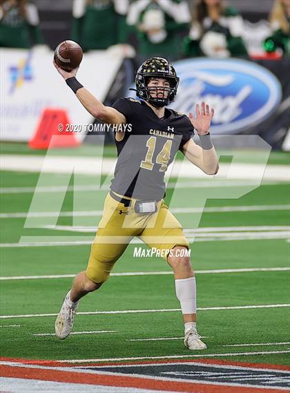 Thumbnail 3 in Canadian vs. Franklin (UIL 3A Division 2 State Final) photogallery.