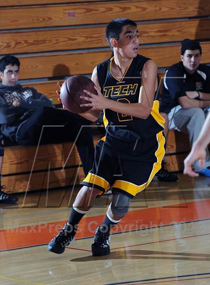 Thumbnail 2 in Holy Martyrs Armenian vs. Bosco Tech  (Pasadena Poly Tournament) photogallery.
