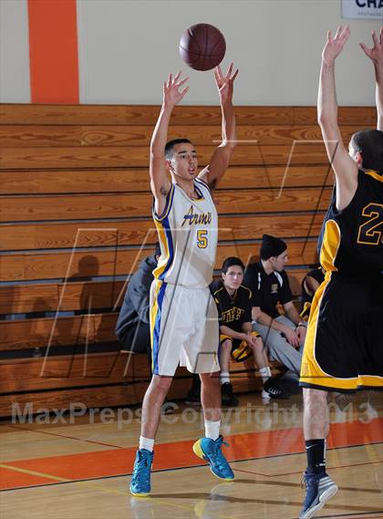 Thumbnail 3 in Holy Martyrs Armenian vs. Bosco Tech  (Pasadena Poly Tournament) photogallery.