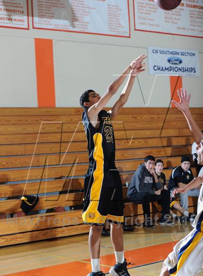 Thumbnail 1 in Holy Martyrs Armenian vs. Bosco Tech  (Pasadena Poly Tournament) photogallery.