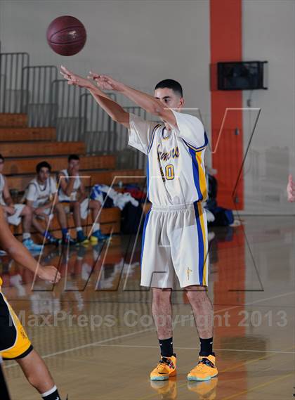 Thumbnail 2 in Holy Martyrs Armenian vs. Bosco Tech  (Pasadena Poly Tournament) photogallery.