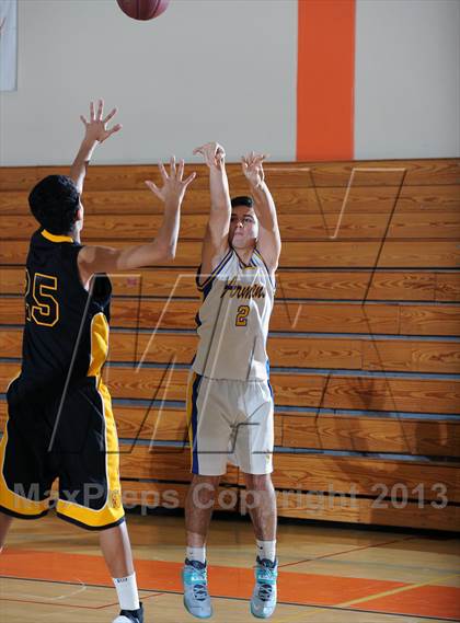 Thumbnail 2 in Holy Martyrs Armenian vs. Bosco Tech  (Pasadena Poly Tournament) photogallery.