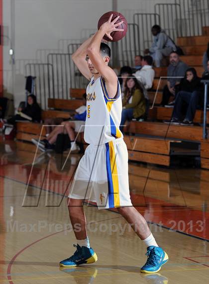 Thumbnail 2 in Holy Martyrs Armenian vs. Bosco Tech  (Pasadena Poly Tournament) photogallery.