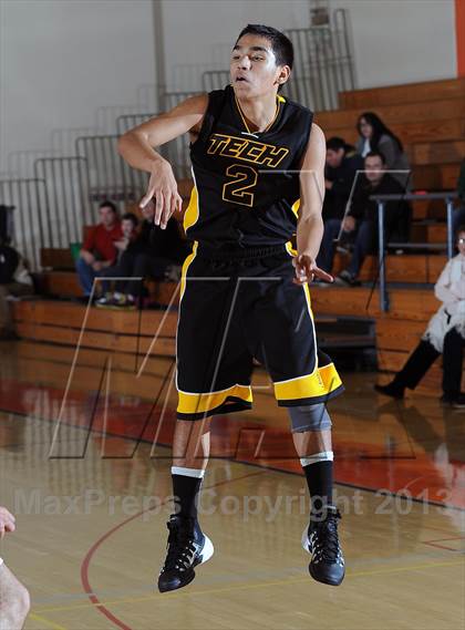Thumbnail 2 in Holy Martyrs Armenian vs. Bosco Tech  (Pasadena Poly Tournament) photogallery.