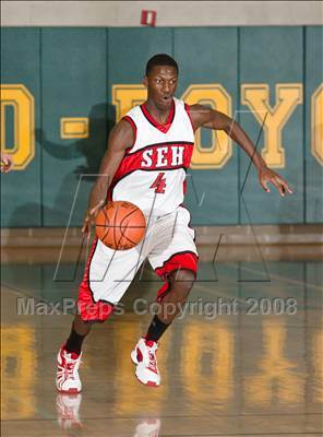 Thumbnail 2 in St. Elizabeth vs. Berean Christian photogallery.