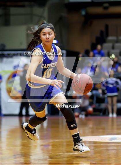 Thumbnail 3 in Caruthers vs. Sierra Pacific (CIF D4 Central Section Championship) photogallery.
