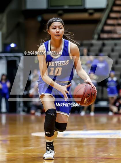 Thumbnail 3 in Caruthers vs. Sierra Pacific (CIF D4 Central Section Championship) photogallery.