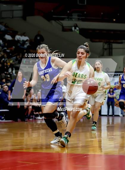 Thumbnail 2 in Caruthers vs. Sierra Pacific (CIF D4 Central Section Championship) photogallery.
