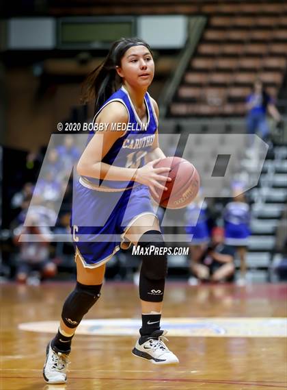 Thumbnail 2 in Caruthers vs. Sierra Pacific (CIF D4 Central Section Championship) photogallery.