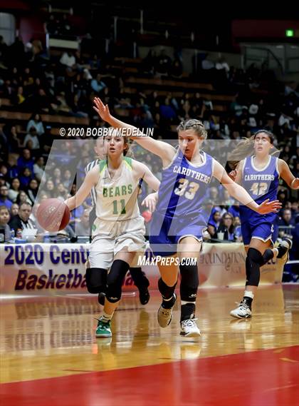 Thumbnail 2 in Caruthers vs. Sierra Pacific (CIF D4 Central Section Championship) photogallery.