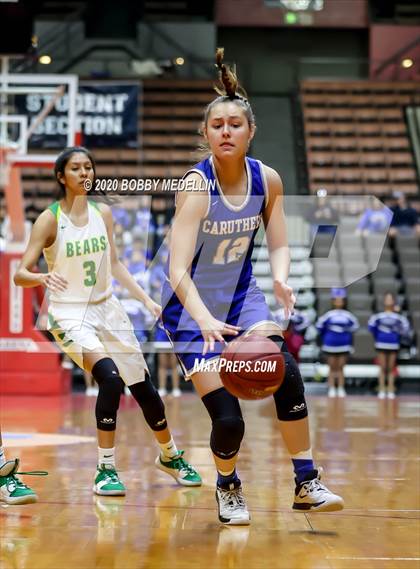 Thumbnail 2 in Caruthers vs. Sierra Pacific (CIF D4 Central Section Championship) photogallery.