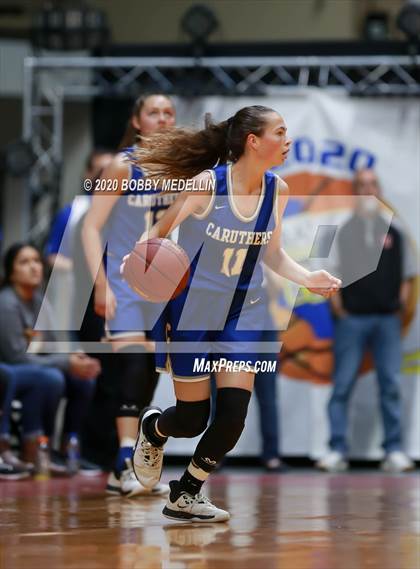 Thumbnail 3 in Caruthers vs. Sierra Pacific (CIF D4 Central Section Championship) photogallery.
