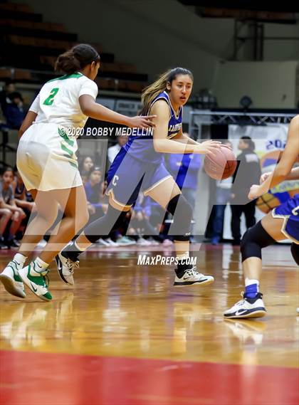 Thumbnail 2 in Caruthers vs. Sierra Pacific (CIF D4 Central Section Championship) photogallery.