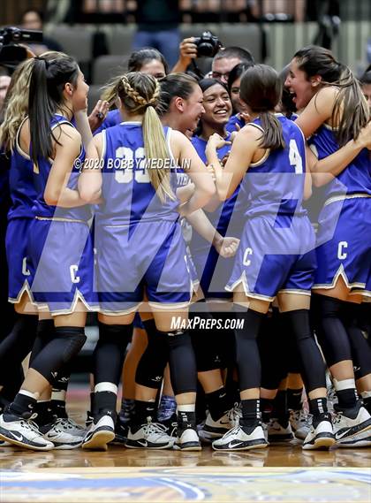 Thumbnail 2 in Caruthers vs. Sierra Pacific (CIF D4 Central Section Championship) photogallery.