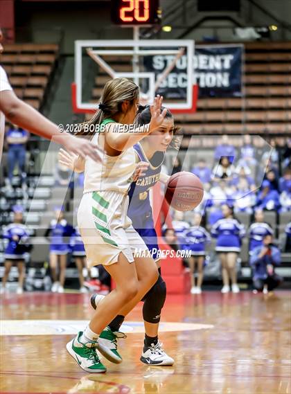 Thumbnail 2 in Caruthers vs. Sierra Pacific (CIF D4 Central Section Championship) photogallery.