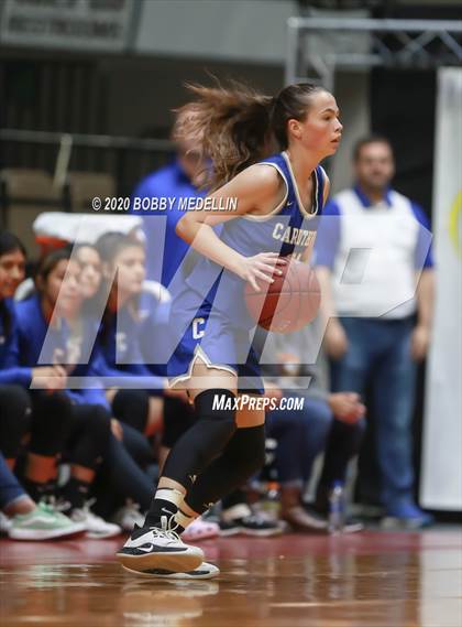Thumbnail 2 in Caruthers vs. Sierra Pacific (CIF D4 Central Section Championship) photogallery.