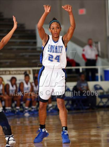 Thumbnail 2 in College Park vs. Summit (McDonald's Texas Invitational) photogallery.